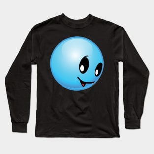 BLUE HAPPY POP Long Sleeve T-Shirt